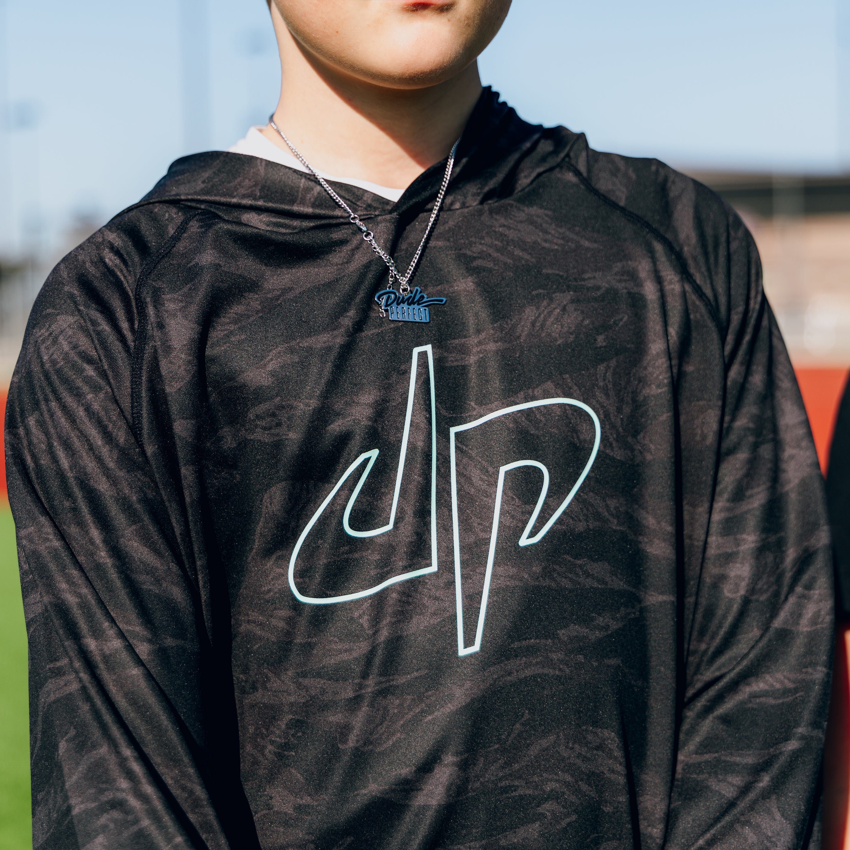DP Performance Youth Hooded Tee - Image 4